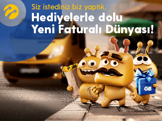 Turkcell Faturalı Hatta Geçenler için Joker Hediyeler