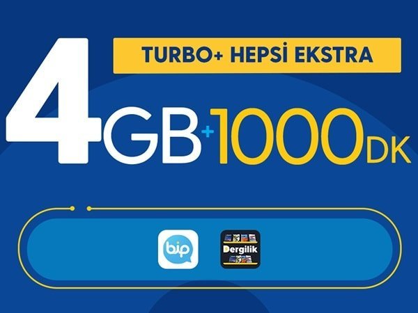 Turkcell Turbo Katlanan 2GB internet Kampanyası