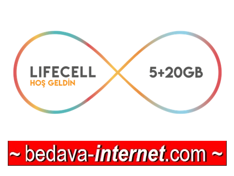 Turkcell Lifecell Hoş Geldin 5GB Paketi 34 TL