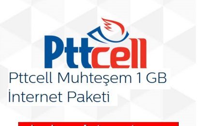 Türk Telekom PttCell 1 GB internet paketi 3 TL