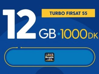 Turbo Fırsat 12GB Paketi 55 TL