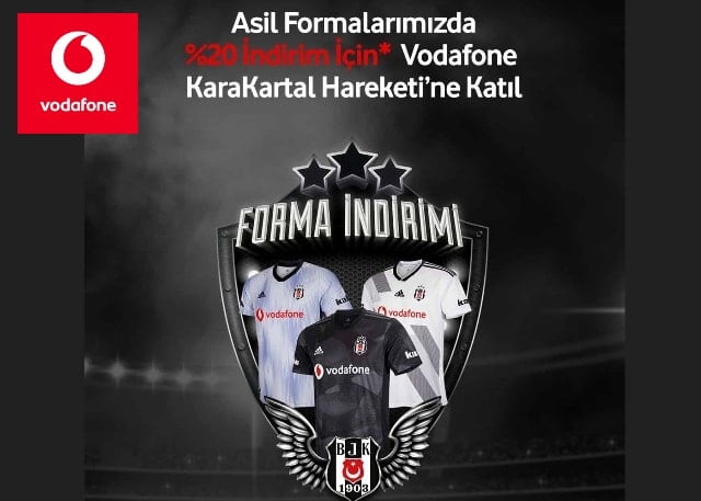 Vodafone Beşiktaş Ek 2 GB Paketi