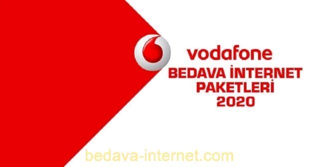Vodafone Bedava İnternet 2020