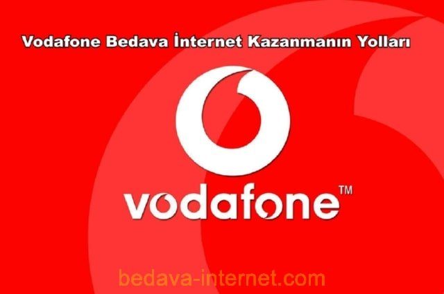 Vodafone Bedava İnternet Kazanma Yolları