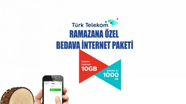 Türk Telekom 2020 Ramazan Bedava İnternet