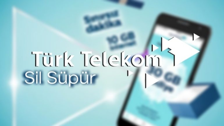 Türk Telekom Sil Süpür İle Bedava İnternet