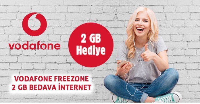 Vodafone Freezone 2 GB Bedava