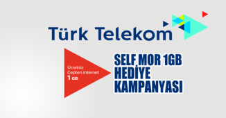 Türk Telekom Mor Hediye 1 GB İnternet