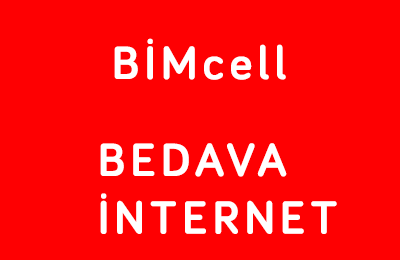 Bimcell Bedava İnternet