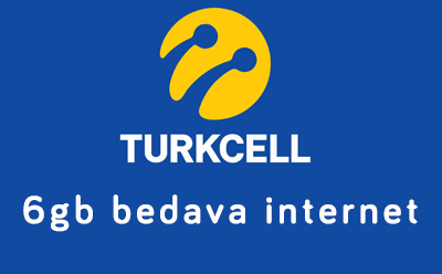 turkcell 6gb bedava internet