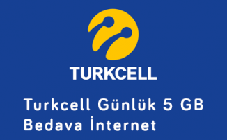 Turkcell Günlük 5 GB Bedava İnternet