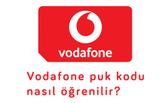 Vodafone puk kodu nasıl öğrenilir?
