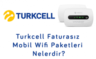 Turkcell Faturasız Mobil Wifi Paketleri Nelerdir?