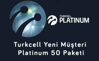Turkcell Yeni Müşteri Platinum 50 Paketi
